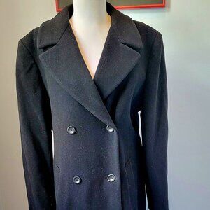 Forecaster of Boston Vintage Lambswool Overcoat, Size 14